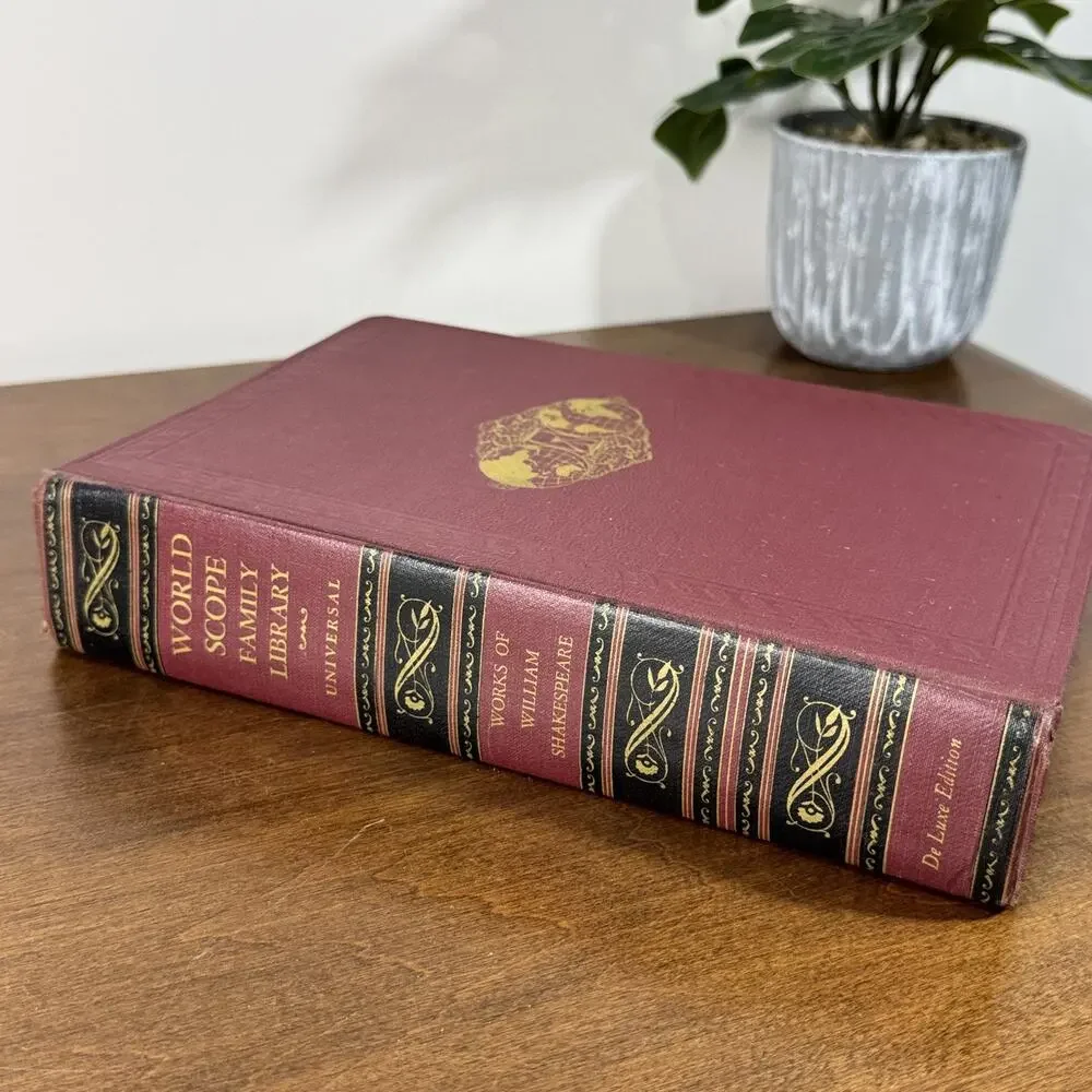 William Shakespeare His Life & Works World Scope Family Library De Luxe Edition